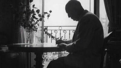 Vladimir Nabokov at the Montreux Palace Hotel in Switzerland in 1965. Horst Tappe / Hulton Archive / Getty Images