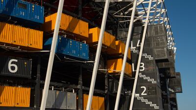 Stadium 974 will host seven matches at the Fifa World Cup. Getty