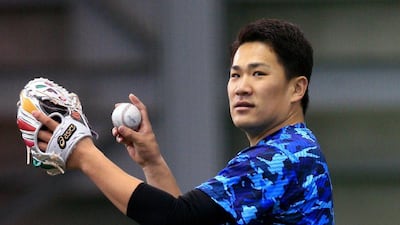 Masahiro Tanaka will likely be the Yankees' second starter, behind CC Sabathia. Jiji Press / AFP