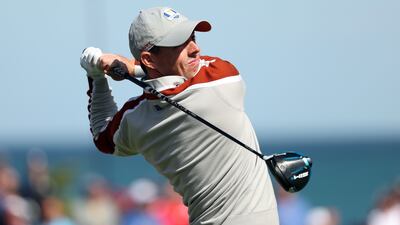 Rory McIlroy has lost all three matches he has played in at this year's Ryder Cup as Europe looks set to relinquish the trophy to the United States. Getty