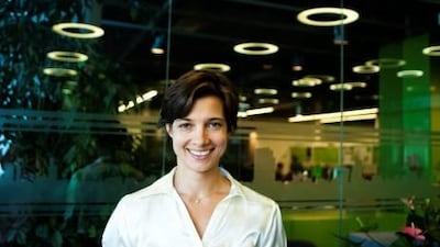 Irina Foster, who works for AECOM, is one of more than one hundred people who took the Estidama Exam.