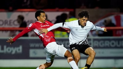 Haydon Roberts - 6. The 20-year-old on loan from Brighton worked hard but looked vulnerable at times. His was prone to drifting out of position. PA