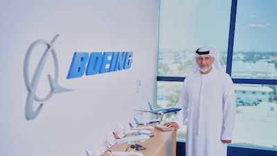Fahad Al Mheiri, Boeing's vice president for the Middle East, Gulf and North Africa. Photo: Boeing