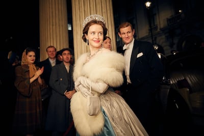 Claire Foy and Matt Smith in The Crown. Netflix