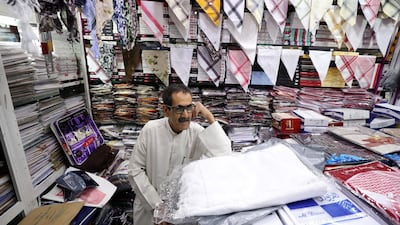 Abdulrahman Abdullah, from southern Iran talks about Hajj at Jamal tailoring.