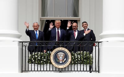 The Abraham Accords, facilitated by former president Donald Trump, transformed Washington's relations in the Middle East. Reuters