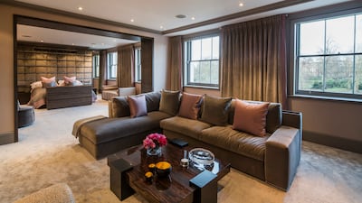 The principal bedroom suite which has views over Regent's Park. Aston Chase
