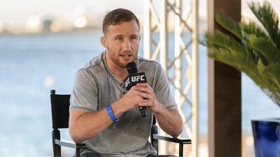 Justin Gaethje answers questions.