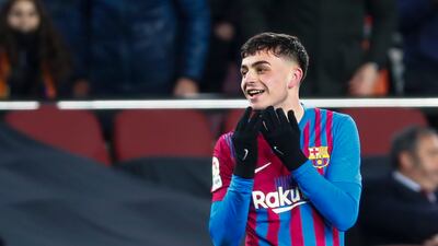 4) Barcelona's Pedri, £115.57m. AP