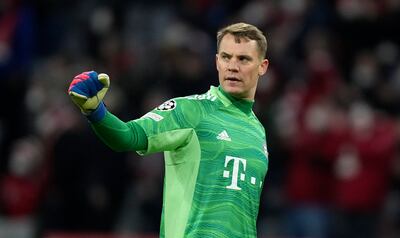 Bayern Munich goalkeeper Manuel Neuer broke his leg during a skiing accident following Germany's exit at the group stage of the 2022 World Cup. AP Photo