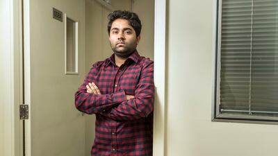 Ahmed Tabish was a victim of fraud in August when a transaction was made on his debit card for an airline ticket that he did not purchase. Antonie Robertson/The National