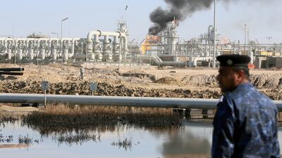 An oilfield operated by ExxonMobil in Basra, Iraq. Reuters