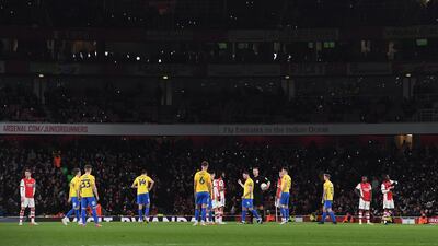 Aiden O’Brien (For Embleton 78’): N/R - A former Arsenal academy player, the forward had no chances in the final few minutes as his side succumbed. Benji Kimpioka (For Stewart 90’): N/R - The striker came on in the final minute. EPA