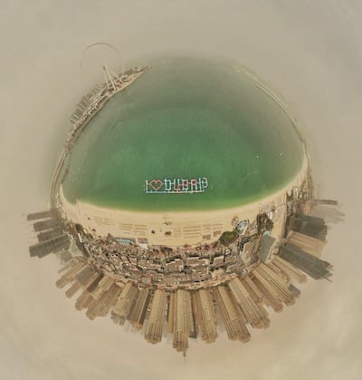 Tickets to the 5,000 square metre Aqua Fun park cost Dh120 per person, per day. Twitter / Dubai Media Office