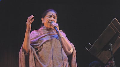 Asha Bhosle turns 90 on Friday and will play at Dubai's biggest music arena to celebrate. Photo: Redferns