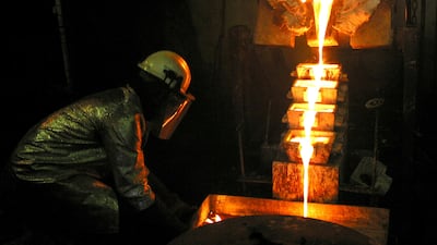 Gold has made solid gains as investors seek traditional safe haven assets to guard against inflation and the Russia-Ukraine stand-off. Photo: Reuters