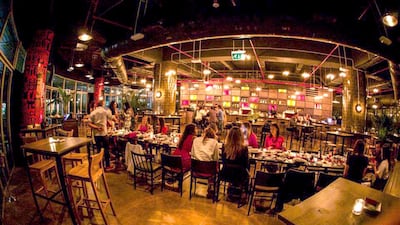 The interior of Cargo in Dubai Marina. Vikram Kacher