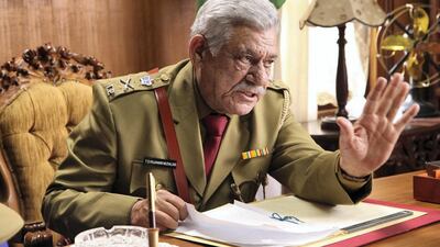 Om Puri in The Gandhi Murder. Photos courtesy Nugen Media