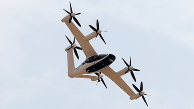 Joby Aviation has also linked up with Dubai's Roads and Transport Authority in air taxi test flights. Chris Whiteoak / The National