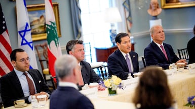 The first diplomatic talks between Israel and Lebanon in more than 30 years have kicked off in Washington. Getty Images via AFP