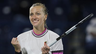 Petra Kvitova has reached her third tournament final of 2019 after booking a spot in Saturday's Dubai showpiece. AP Photo