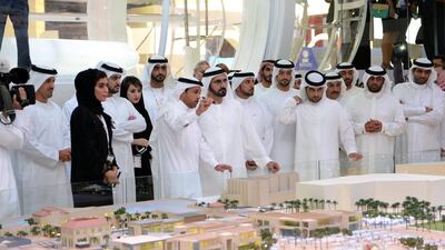 The Dubai Ruler hailed the developmental projects exhibited by local, Arab and international companies. Wam