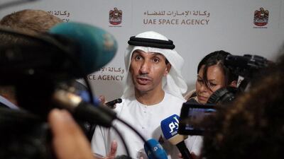 Dr Mohammed Al Ahbabi, the Director General of the UAE Space Agency, will work closely with his British counterparts as the country prepares for a Mars probe. (Delores Johnson / The National )