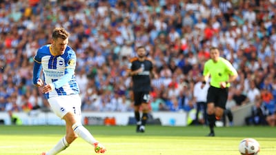 Brighton v Fulham (10.30pm): It has been a fine start to the new season for Brighton; fourth in table, ten points from a possible 12, having conceded just a single goal. They face a Fulham side who fell to a narrow defeat against early season pace-setters Arsenal on Saturday but look better equipped for survival than in their last top-flight appearance. Prediction: Brighton 1 Fulham 1. Getty