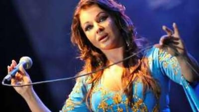 The British Egyptian singer Natacha Atlas says she is back in the studio with Transglobal Underground. Courtesy AFP
