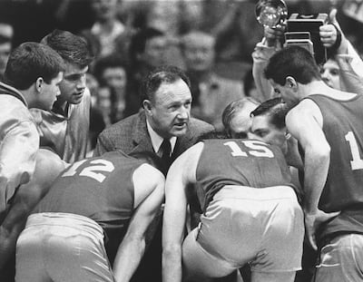 Gene Hackman's many memorable films include Hoosiers. AP