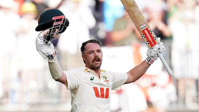Travis Head's superb knock of 123 Helped Australia seal an eight-wicket win over England on Day 2 of the first Ashes Test in Perth on November 22, 2025. PA