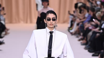 The Jean Paul Gaultier haute couture autumn/winter 2022-2023 show as part of Paris Fashion Week.