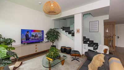 The living room