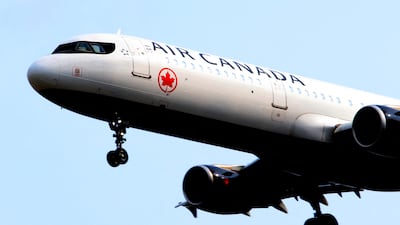 Air Canada flights to Dubai and Tel Aviv have been suspended until January, 2027. AFP
