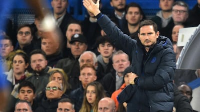 Chelsea's manager Frank Lampard. AFP