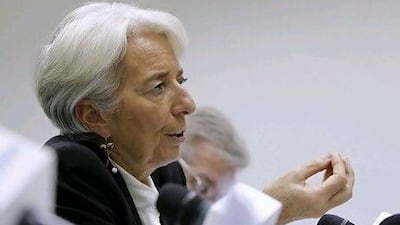 Christine Lagarde, the IMF's managing director. Reuters