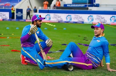 CP Rizwan and Gerhard Erasmus will be on opposing sides when UAE take on Namibia in the Cricket World Cup League 2 in Dubai on Thursday. Photo: CP Rizwan