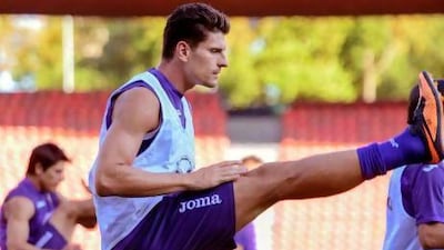 Fiorentina's Mario Gomez.