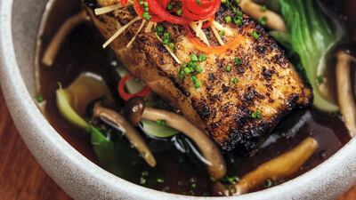 The chef at Indochine recommends the caramel black cod dish. Photo: Indochine