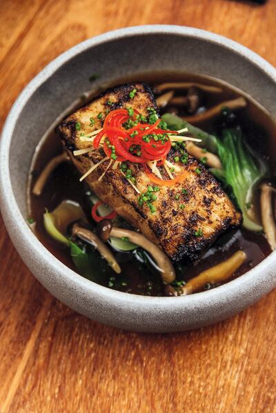 The caramel black cod is chef-recommended. Courtesy Indochine