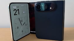 The Apple iPhone Duo comes in two colours, star white and night sky. Alvin R Cabral / The National