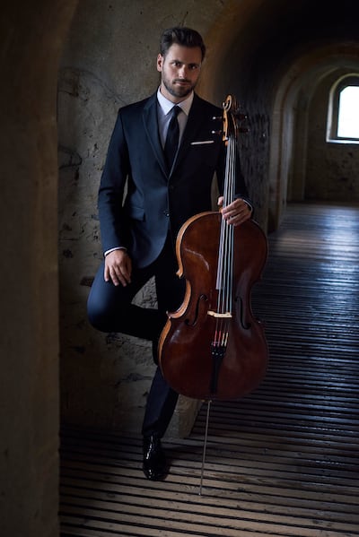 Croatian cellist Stjepan Hauser will put on both solo and ensemble performances. Photo: Abu Dhabi Festival