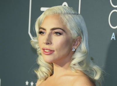 Lady Gaga at the Critics' Choice Awards on January 13, 2019. AFP