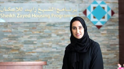 Mariam Al Zaabi won praise for her work from Sheikh Mohammed bin Rashid. Leslie Pableo for The National