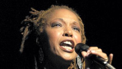 Simone (The daughter of Nina Simone) during 3rd Annual "A Great Night in Harlem" Benefit Concert at The Apollo Theatre in New York City, New York, United States. (Photo by Stephen Lovekin/FilmMagic)