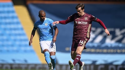 Diego Llorente - 8. The Spaniard often looked stretched, but showed the resilience and decisiveness needed to deal with the situation. EPA