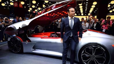 Renault's chairman and chief executive Carlos Ghosn has agreed to another four-year term at the helm of the French automaker. AFP / ERIC PIERMONT