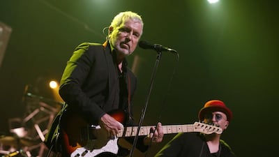 French singer Bernard Lavilliers performs during the 13th Mawazine World Rhythms International Music Festival in Rabat. Reuters