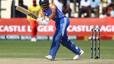 Ruturaj Gaikwad scored a fine 77. AFP