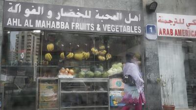 It was cold and weat in Abu Dhabi on Tuesday. Mona Al Marzooqi / The National